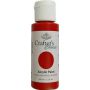 Farba akrylowa R&L Crafter's Choice 59ml, Czerwona/Bright Red - 2